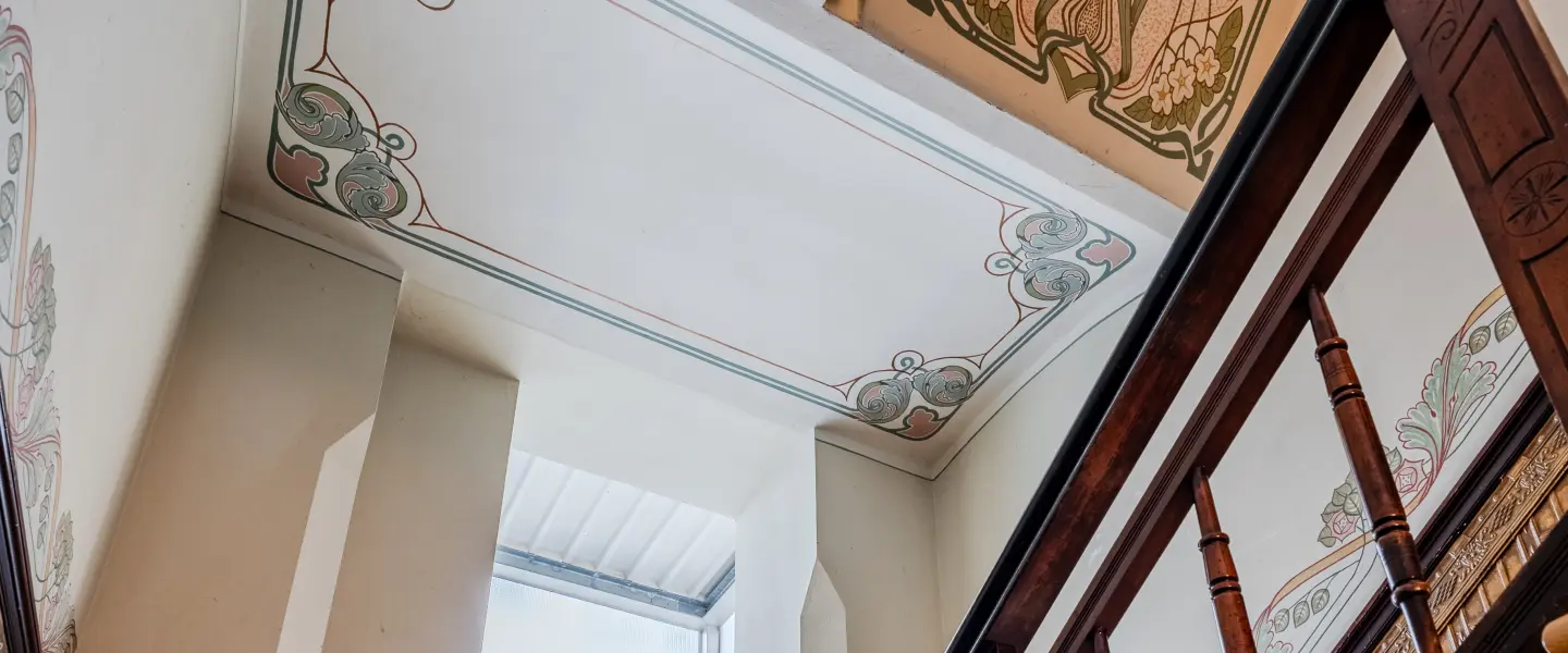Deckenmalerei im Jugendstil
