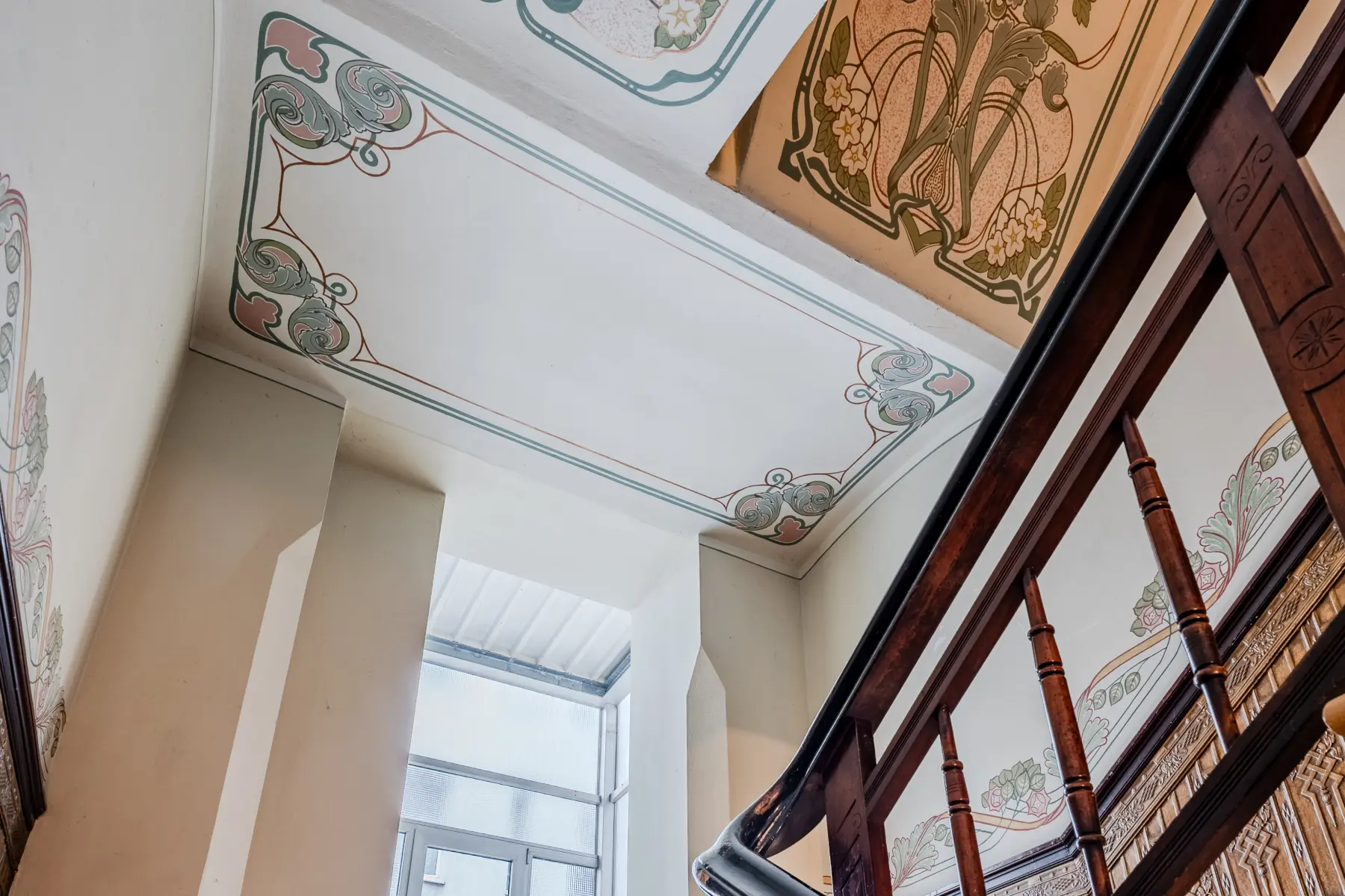 Deckenmalerei im Jugendstil