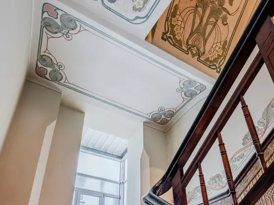 Deckenmalerei im Jugendstil